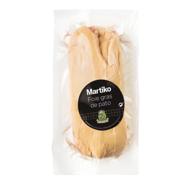 Foie gras de pato desvenado