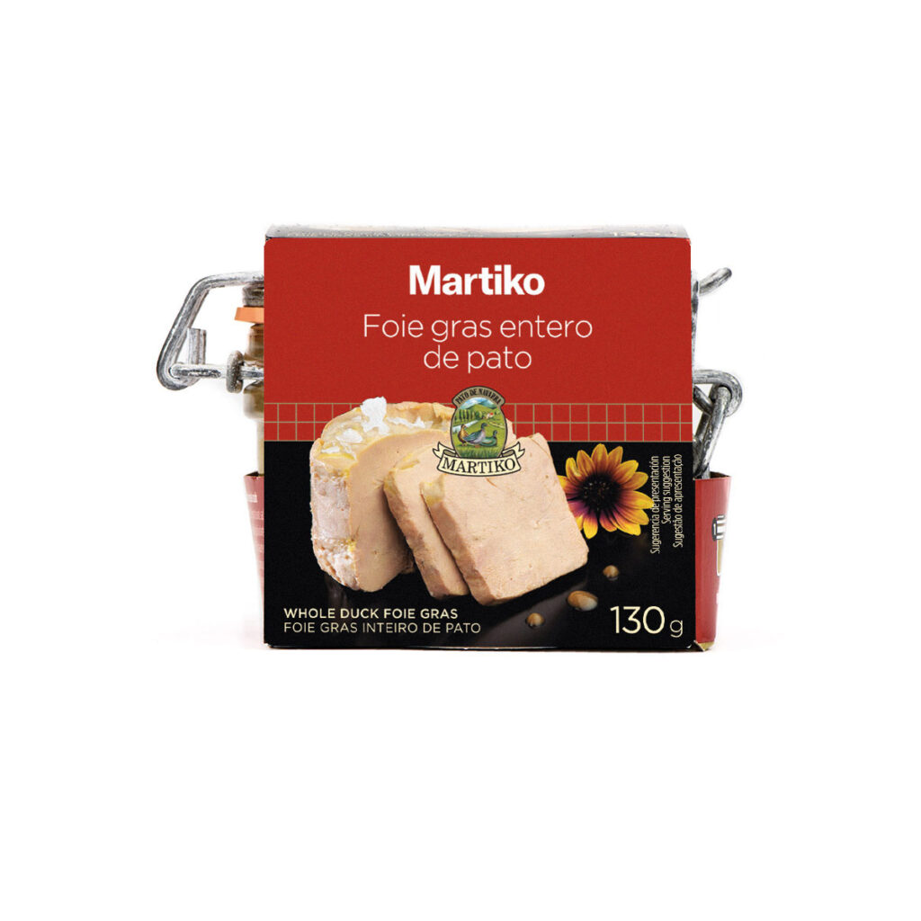 Foie gras entero de pato 130 g