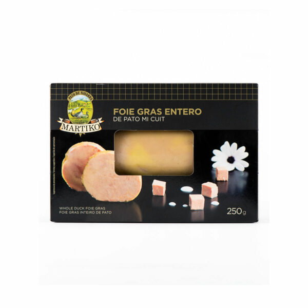 FOIE GRAS ENTERO DE PATO MI CUIT 250 G Martiko