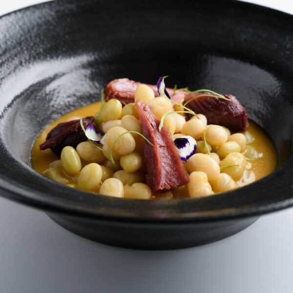 Mollejas de pato en confit Martiko
