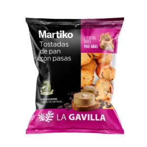 Pan tostado con pasas Martiko 100 g