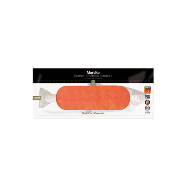 SALMÓN AHUMADO NORUEGO MARTIKO 400 G