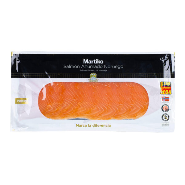 Salmon ahumado noruego Premium Martiko 400G