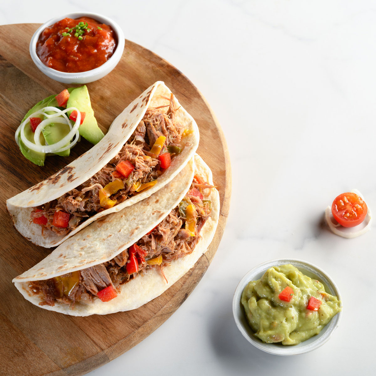 Tacos de carne de pato Martiko