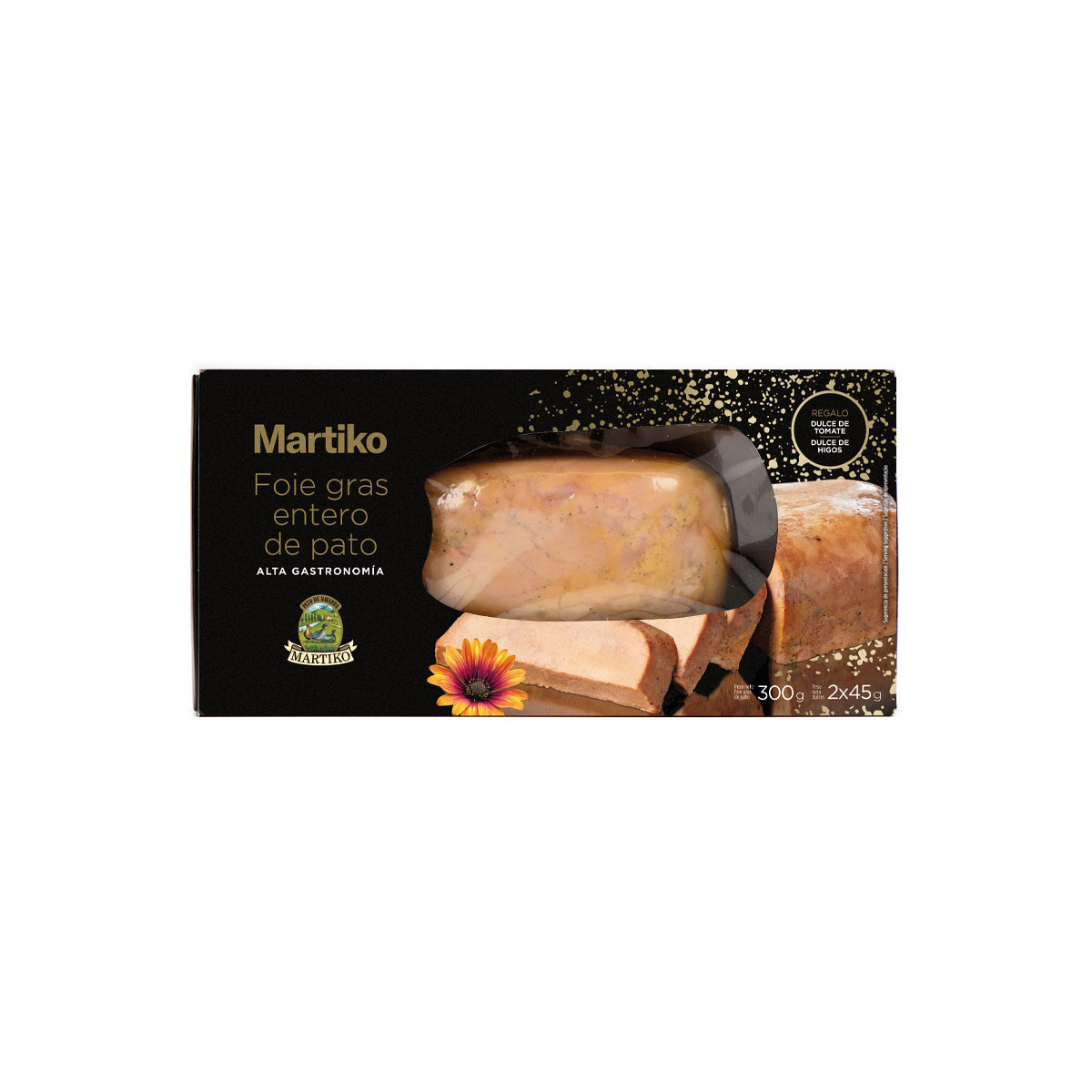 Foie Gras Entero de Pato Martiko Alta Gastronomía 300 g