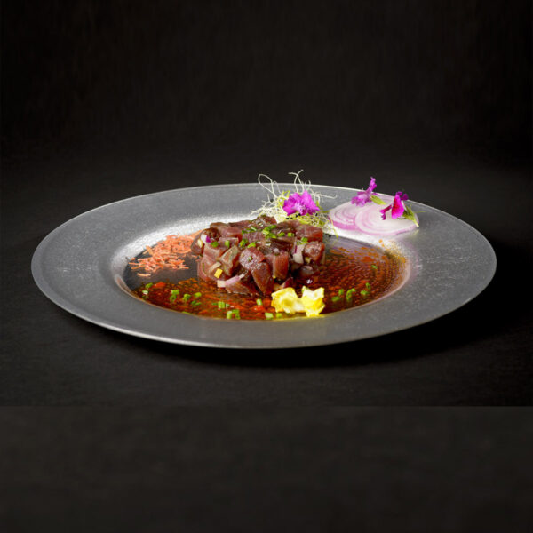 Tartar de atún ahumado Martiko
