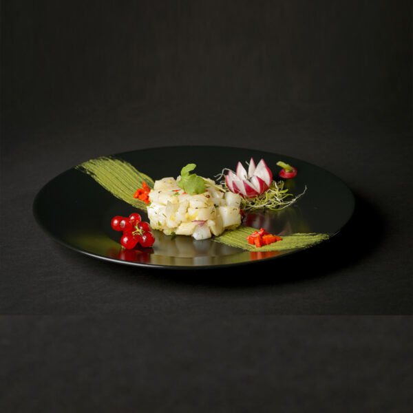 Tartar de bacalao ahumado Martiko