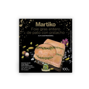 Foie Gras Entero de Pato con Pistacho Martiko Alta Gastronomía