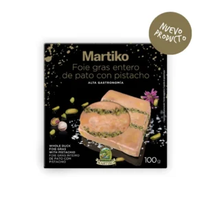 Foie Gras Entero de Pato con Pistacho Martiko Alta Gastronomía 100 g