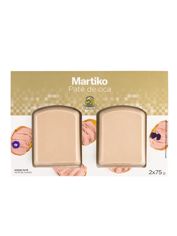 Paté de oca 2x75 g Martiko