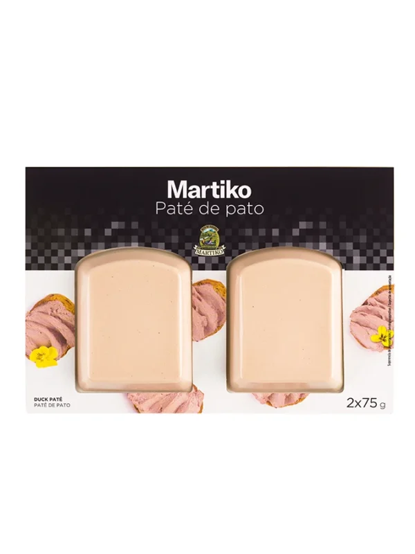 Paté de pato 2x75 g Martiko