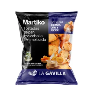 Pan tostado con cebolla caramelizada Martiko 80 g