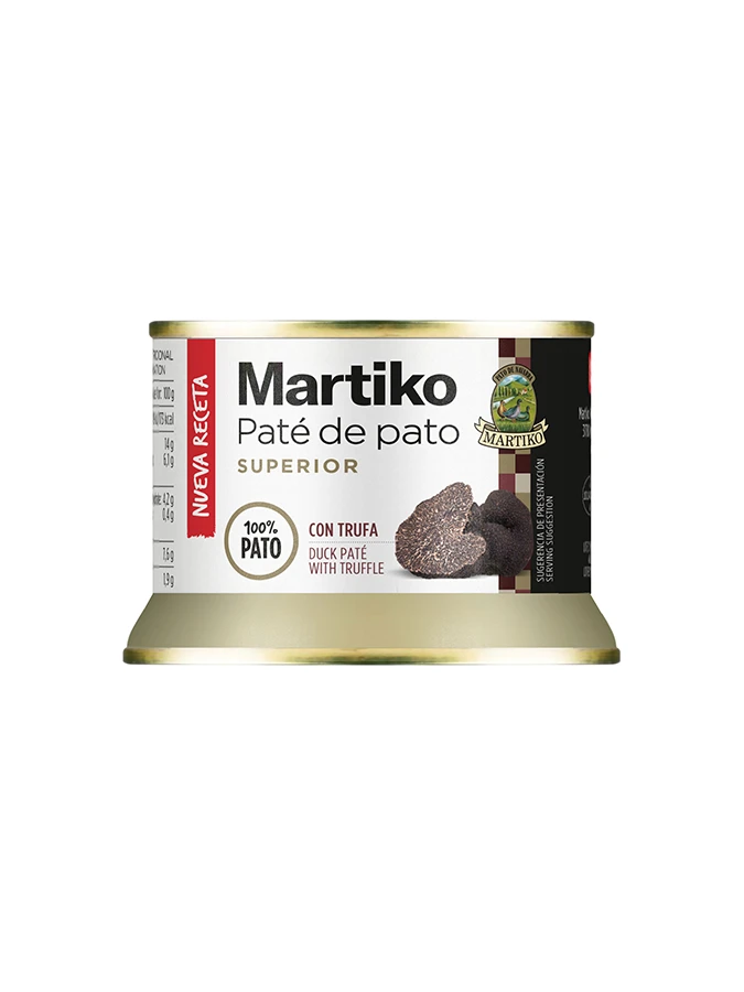 Paté de pato Martiko Superior con trufa 130g