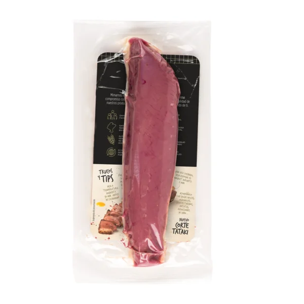Magret de pato Martiko corte tataki