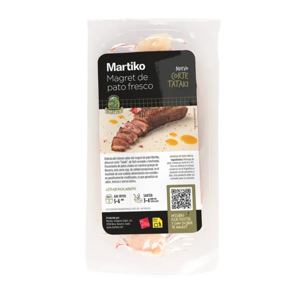Magret de pato Martiko corte tataki_2