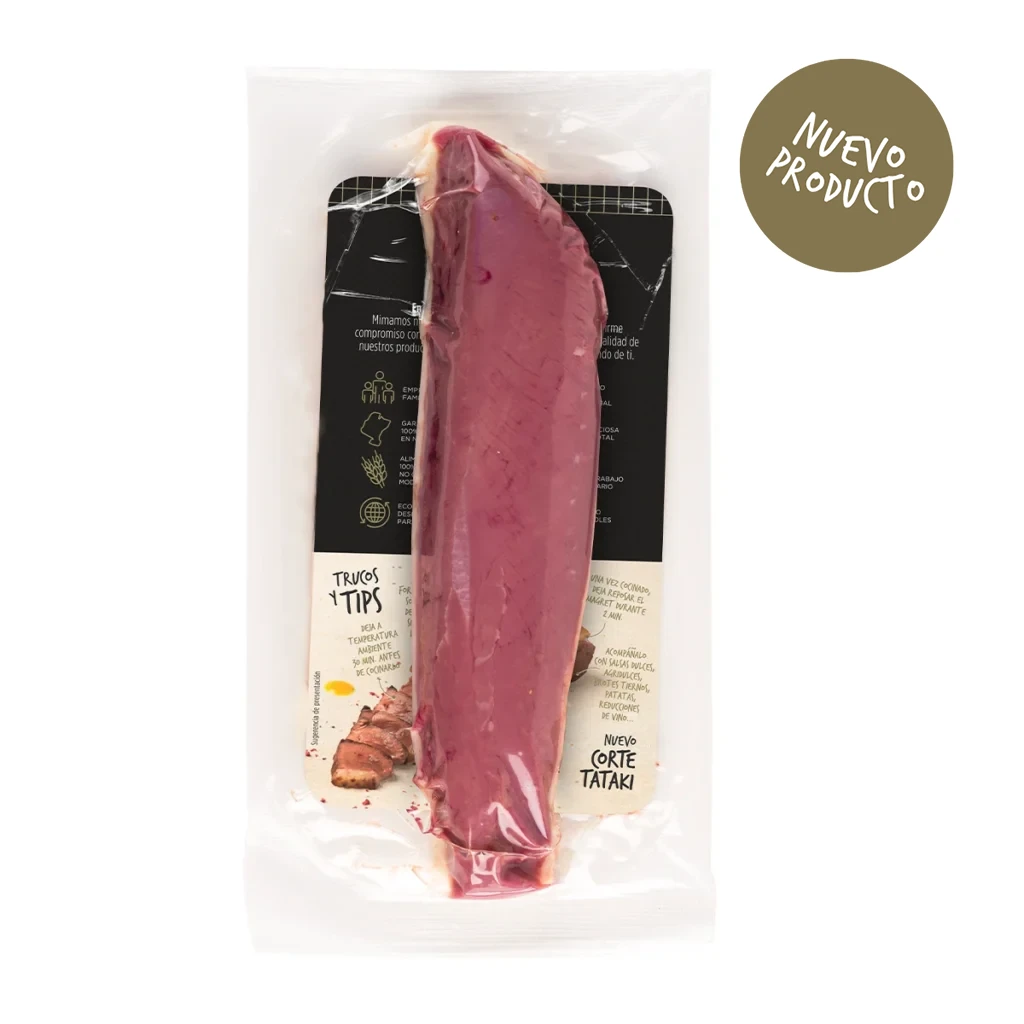 Magret de pato Martiko corte tataki