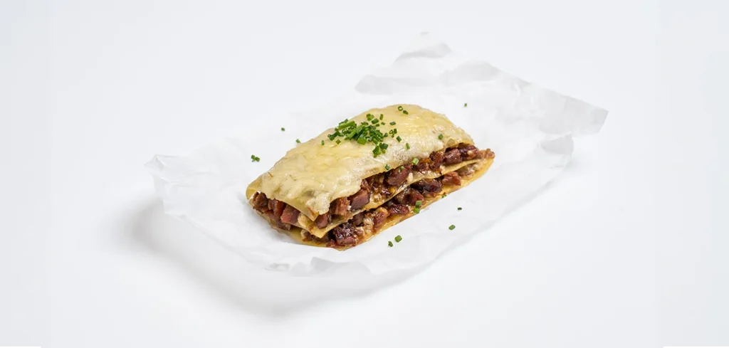 Lasaña asiática de confit de pato Martiko